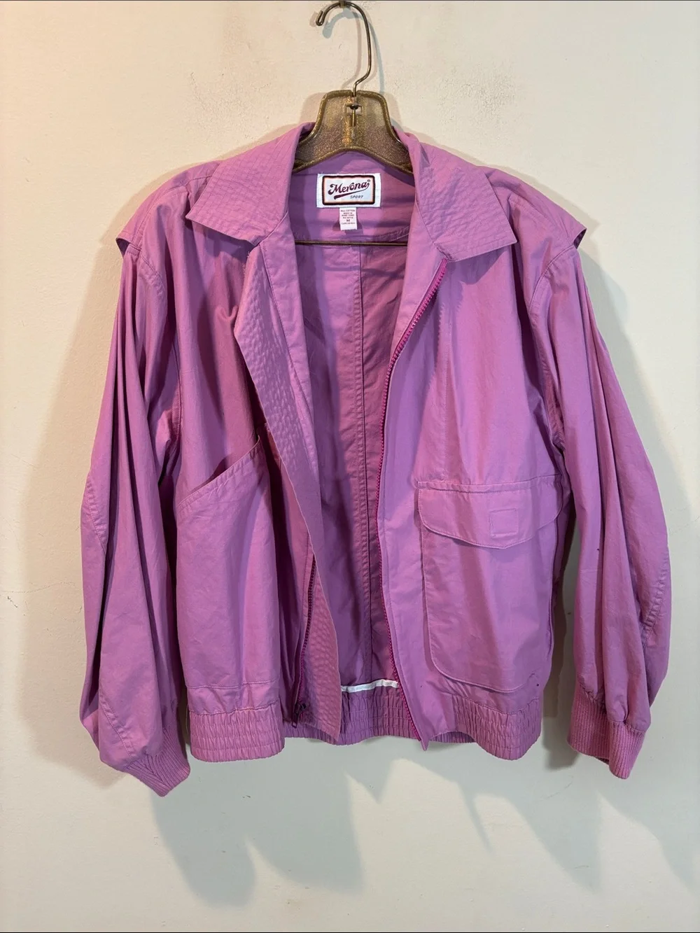 Vintage Fuschia Merona Matching Set with Pants, Shorts, Shirt, and Jacket